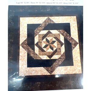 Labyrinth Quilt Pattern Debbie Maddy No Diamonds Or Y Seams